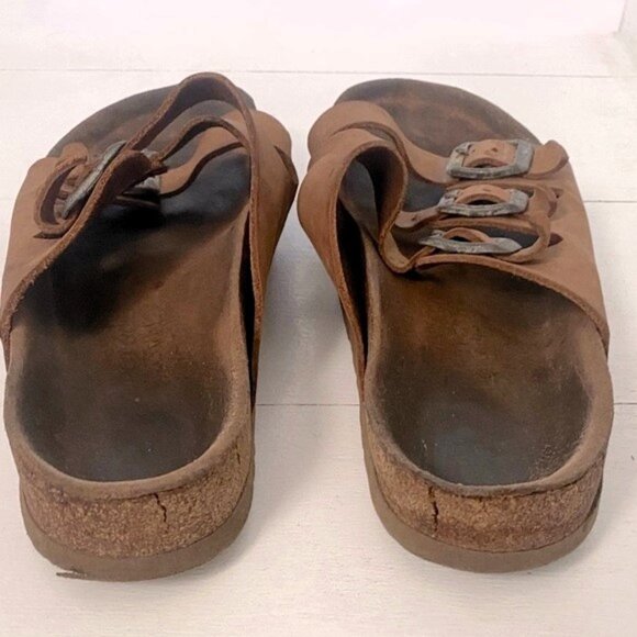 VINTAGE NAOT women's austin sandals in tan - Picture 11 of 16